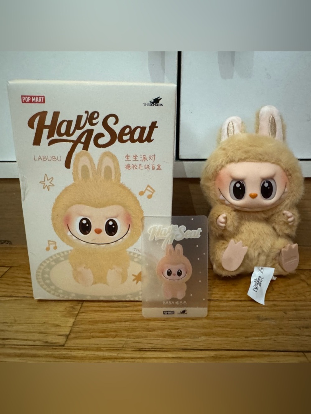 Baba Have a Seat Labubu